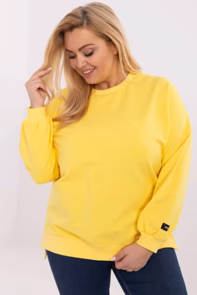 Bluza Damska Model RV-BZ-A599.82 Yellow - Relevance — zdjęcie 1