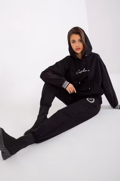 Spodnie Komplet Model RV-KMPL-8284.37P Black - Relevance — zdjęcie 2