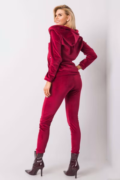 Spodnie Komplet Model RV-KMPL-6084.92P Bordo - Relevance — zdjęcie 2