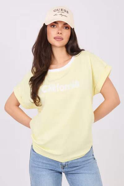 Bluzka Model RV-BZ-A1172.87 Light Yellow - Relevance — zdjęcie 1