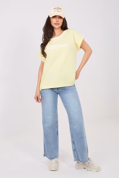 Bluzka Model RV-BZ-A1172.87 Light Yellow - Relevance — zdjęcie 2