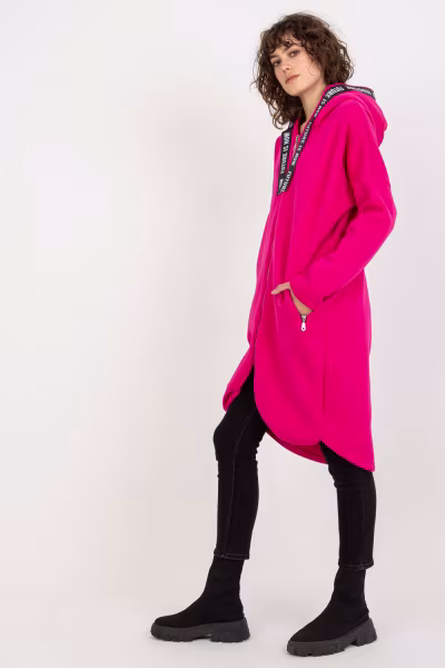 Bluza Damska Model RV-BL-6683.00P Fuksja - Relevance — zdjęcie 2