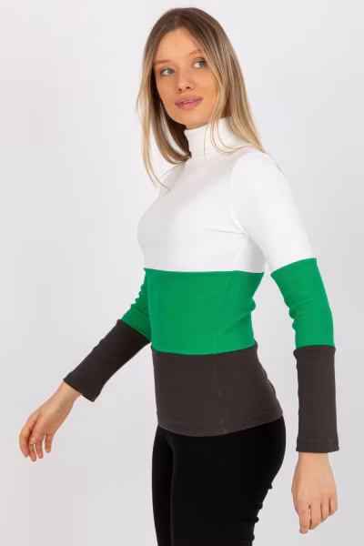 Golf Damski Model RV-BZ-8465-1.07P Ecru - Relevance — zdjęcie 3