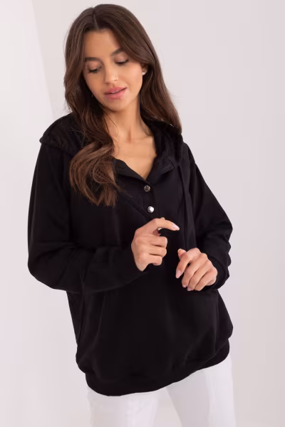 Bluza Damska Model RV-BL-8200.36 Black - Relevance — zdjęcie 1
