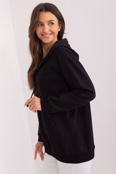 Bluza Damska Model RV-BL-8200.36 Black - Relevance — zdjęcie 2