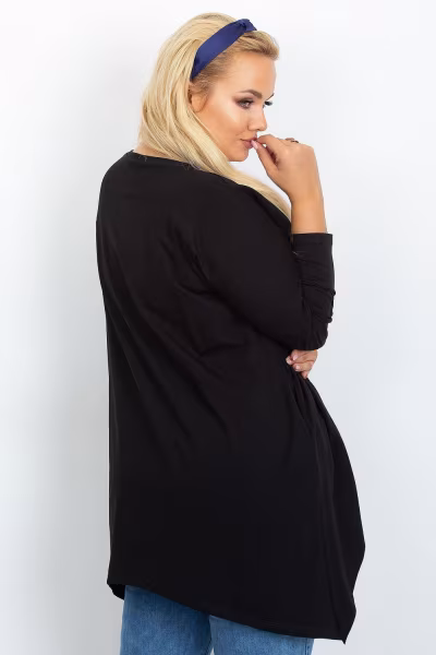 Tunika Model RV-BZ-5031.06X Black - Relevance — zdjęcie 3