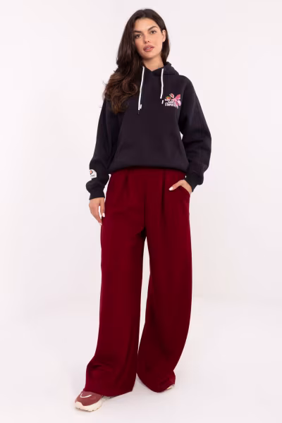 Spodnie Dresowe Model RV-DR-A613.69 Bordo - Relevance — zdjęcie 1