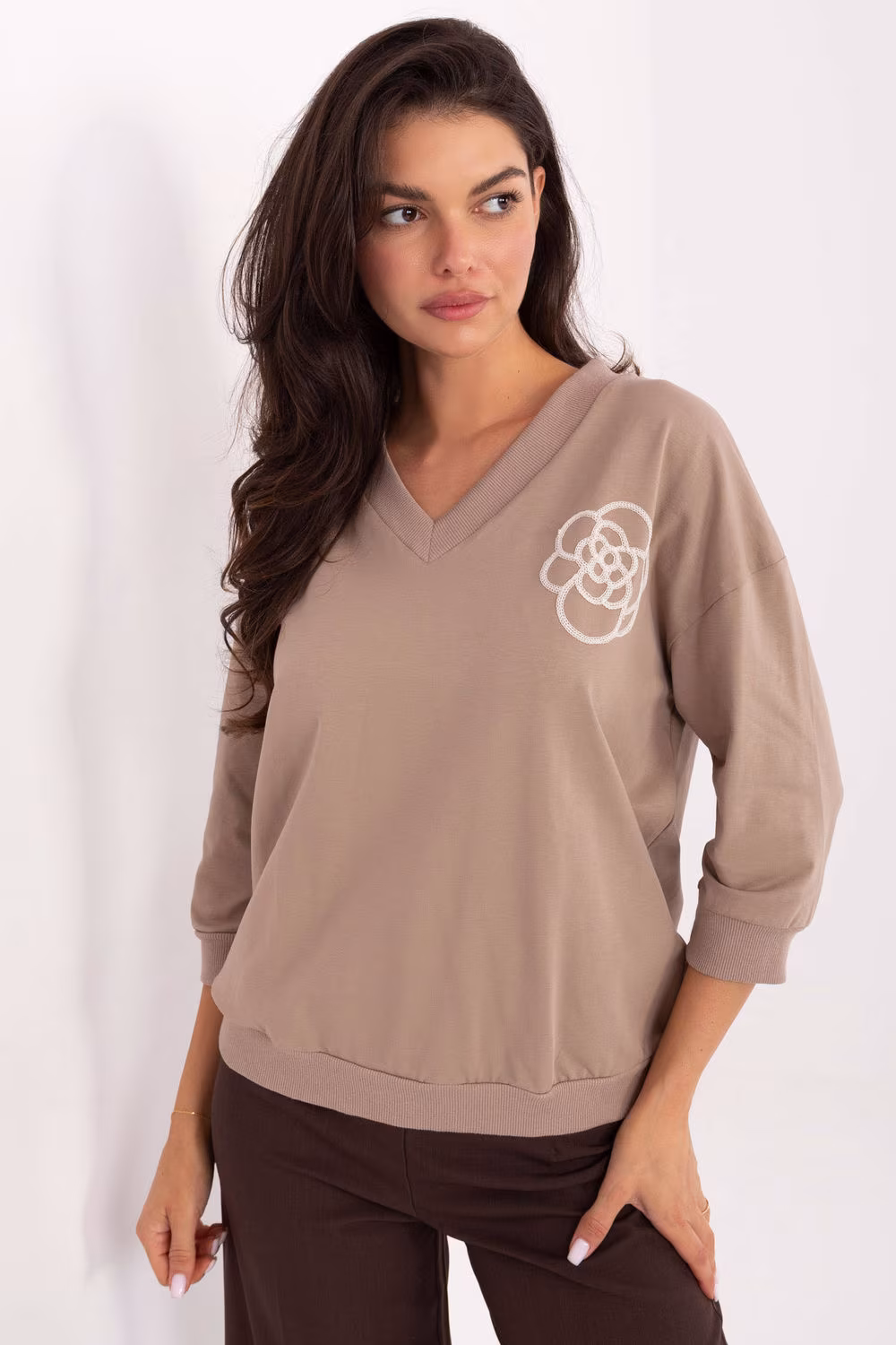 Bluzka Model RV-BZ-A891.21P Dark Beige - Relevance