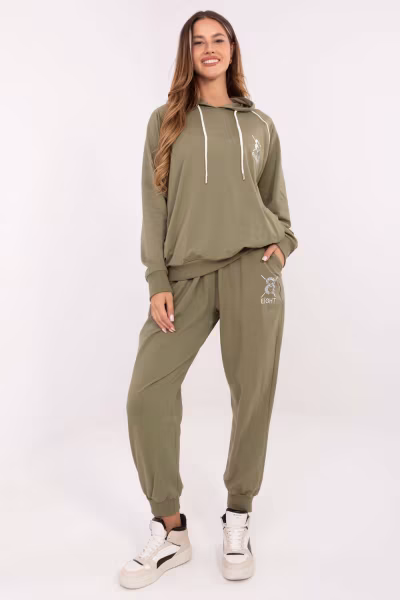 Spodnie Komplet Model RV-KMPL-A884.22 Khaki - Relevance — zdjęcie 1