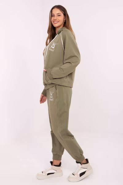 Spodnie Komplet Model RV-KMPL-A884.22 Khaki - Relevance — zdjęcie 2