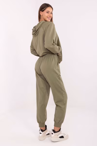 Spodnie Komplet Model RV-KMPL-A884.22 Khaki - Relevance — zdjęcie 3