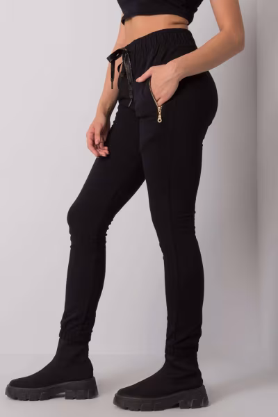 Spodnie Dresowe Model RV-DR-7073.09P Black - Relevance — zdjęcie 3