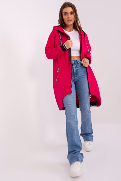 Bluza Damska Model RV-BL-6832-2.00P Fuksja - Relevance — zdjęcie 1