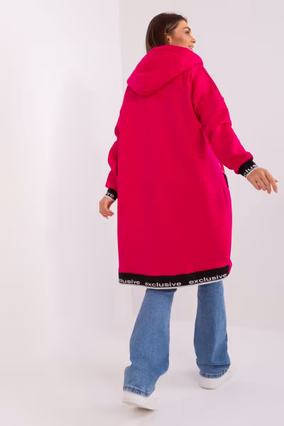 Bluza Damska Model RV-BL-6832-2.00P Fuksja - Relevance — zdjęcie 3