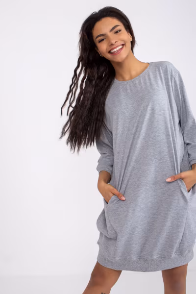 Sukienka Model RV-SK-6839.95 Grey - Relevance — zdjęcie 1