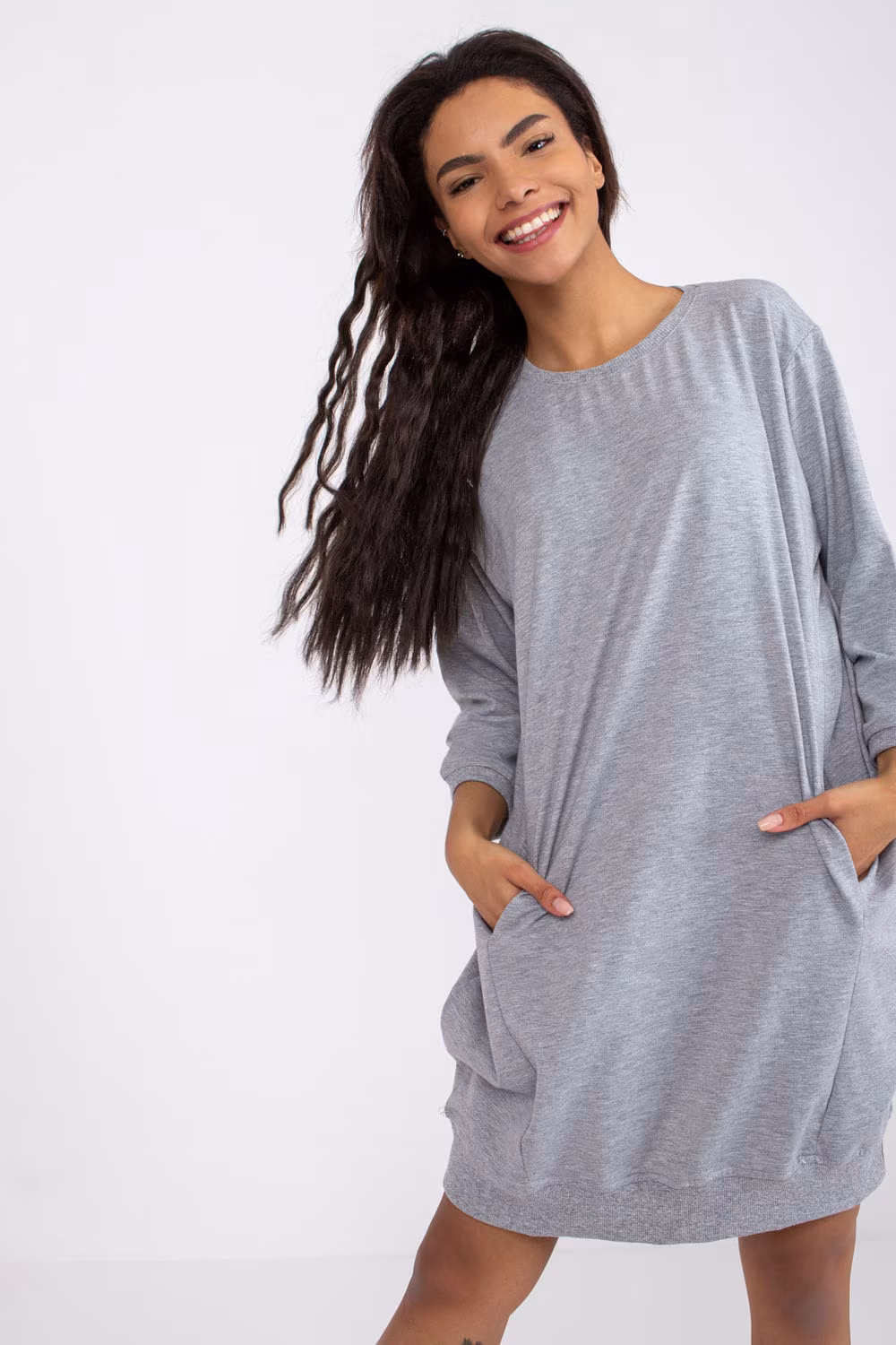 Sukienka Model RV-SK-6839.95 Grey - Relevance