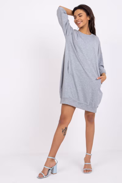 Sukienka Model RV-SK-6839.95 Grey - Relevance — zdjęcie 2