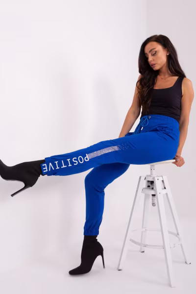 Spodnie Dresowe Model RV-DR-8547.08 Cobalt - Relevance — zdjęcie 2