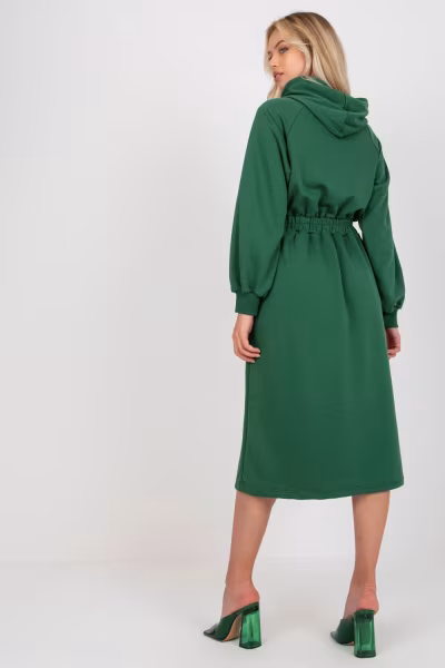 Sukienka Model RV-SK-8336.12P Dark Green - Relevance — zdjęcie 3
