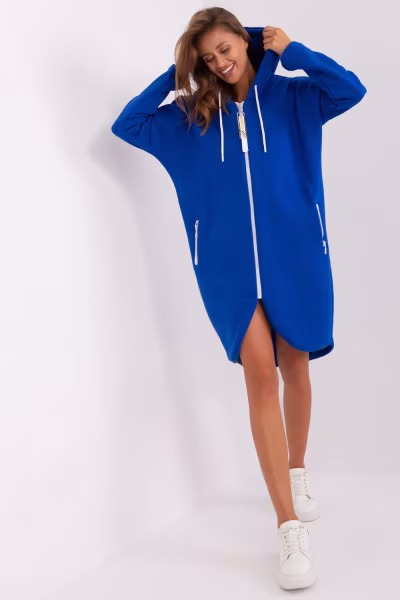 Bluza Damska Model RV-BL-4742.20P Cobalt - Relevance — zdjęcie 1