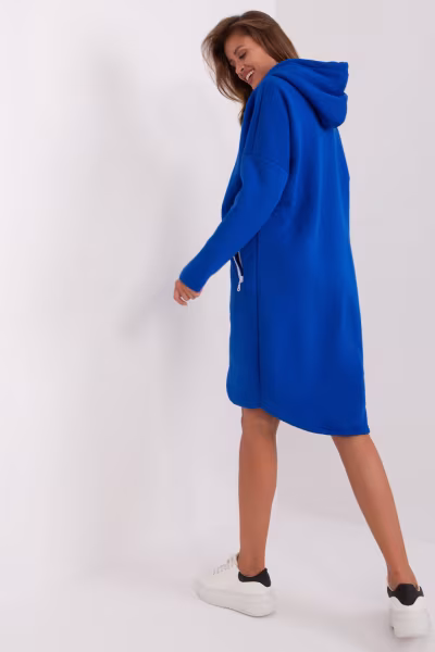 Bluza Damska Model RV-BL-4742.20P Cobalt - Relevance — zdjęcie 3