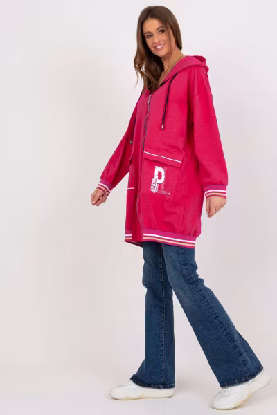 Bluza Damska Model RV-BL-8149.91P Fuksja - Relevance — zdjęcie 2