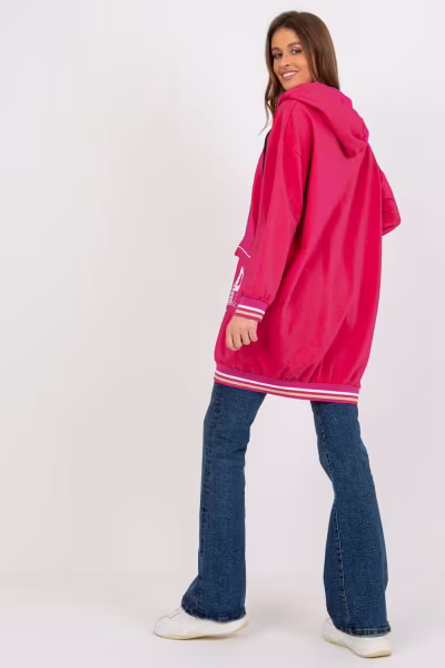 Bluza Damska Model RV-BL-8149.91P Fuksja - Relevance — zdjęcie 3