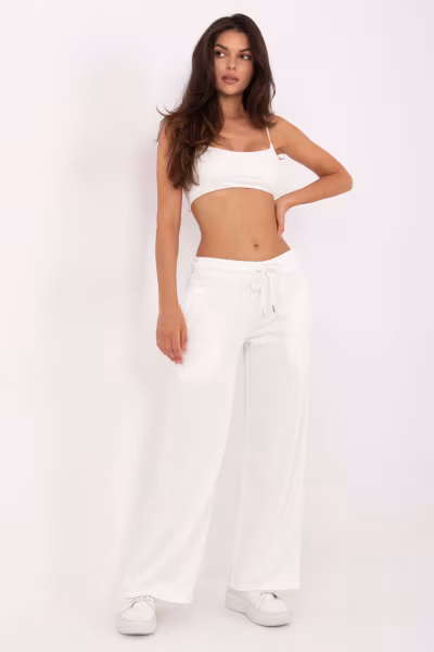 Spodnie Dresowe Model RV-DR-A590.08 Ecru - Relevance — zdjęcie 1