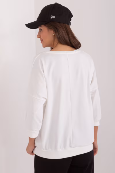 Bluza Damska Model RV-BZ-9519.22 Ecru - Relevance — zdjęcie 3