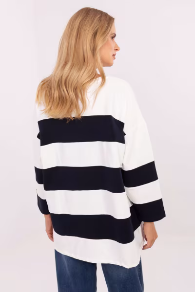 Bluzka Model RV-BZ-A833.50 Navy - Relevance — zdjęcie 3