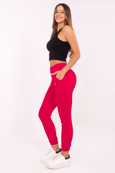 Spodnie Dresowe Model RV-DR-9602.50 Red - Relevance — zdjęcie 2