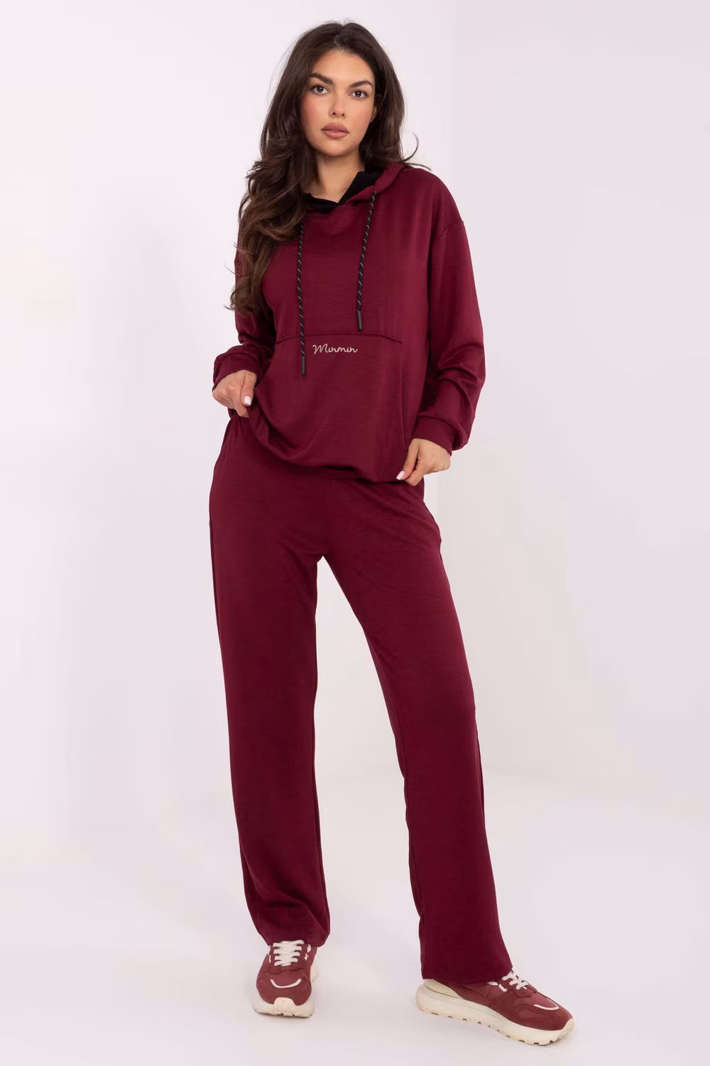 Spodnie Komplet Model RV-KMPL-A903.23 Bordo - Relevance