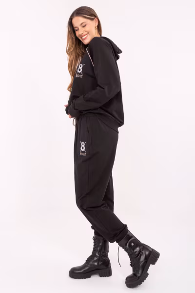 Spodnie Komplet Model RV-KMPL-A884.22 Black - Relevance — zdjęcie 2
