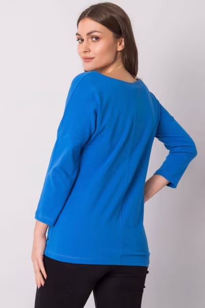 Bluzka Model RV-BZ-0126.01P Dark Blue - Relevance — zdjęcie 3