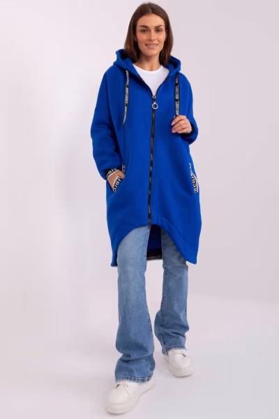 Bluza Damska Model RV-BL-6832-2.00P Cobalt - Relevance — zdjęcie 1