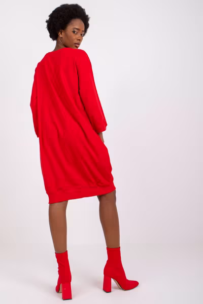 Sukienka Model RV-SK-6839.95 Red - Relevance — zdjęcie 3