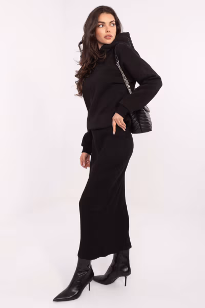 Bluza Damska Model RV-BL-A1006.27 Black - Relevance — zdjęcie 2