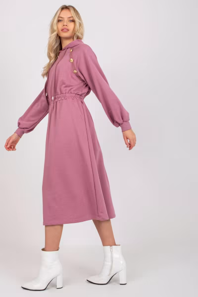 Sukienka Model RV-SK-8336.12P Dark Pink - Relevance — zdjęcie 3