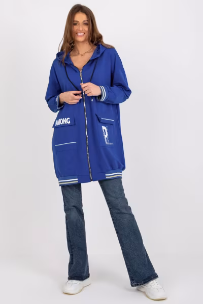 Bluza Damska Model RV-BL-8149.91P Dark Blue - Relevance — zdjęcie 1