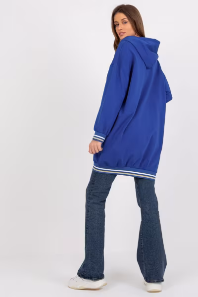 Bluza Damska Model RV-BL-8149.91P Dark Blue - Relevance — zdjęcie 3