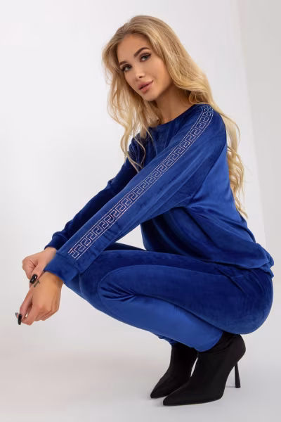 Spodnie Komplet Model RV-KMPL-8436.40 Cobalt - Relevance — zdjęcie 2