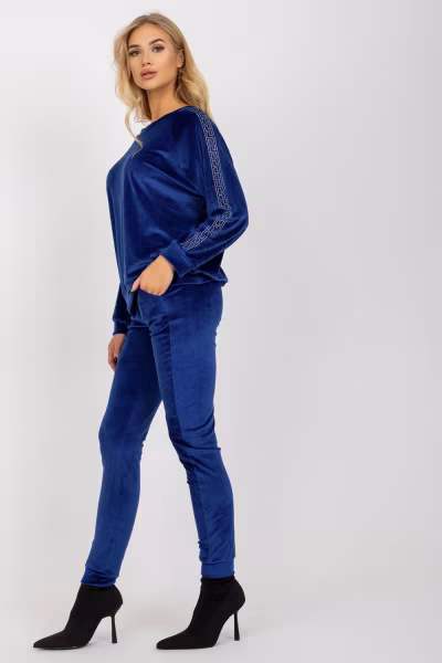 Spodnie Komplet Model RV-KMPL-8436.40 Cobalt - Relevance — zdjęcie 3