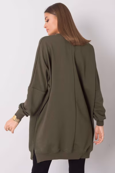 Sukienka Model RV-SK-6019.67 Khaki - Relevance — zdjęcie 3