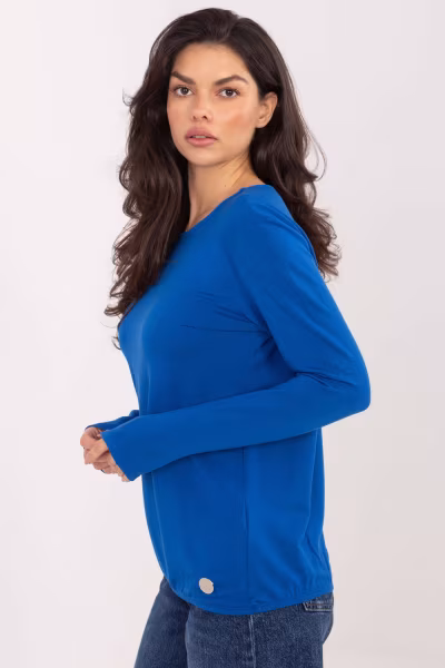 Bluzka Model RV-BZ-A-160.19P Cobalt - Relevance — zdjęcie 3