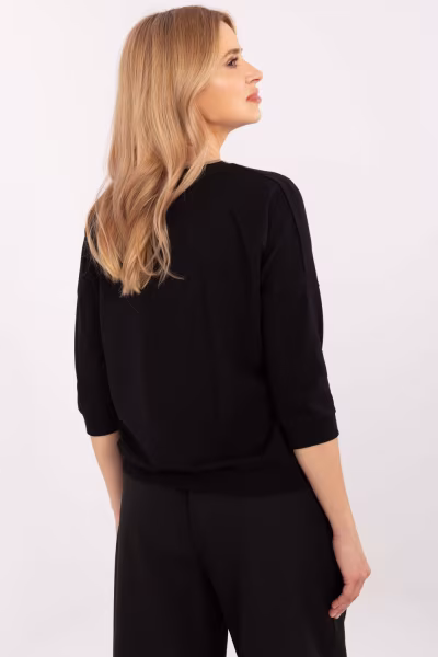 Bluzka Model RV-BZ-A265.25 Black - Relevance — zdjęcie 3