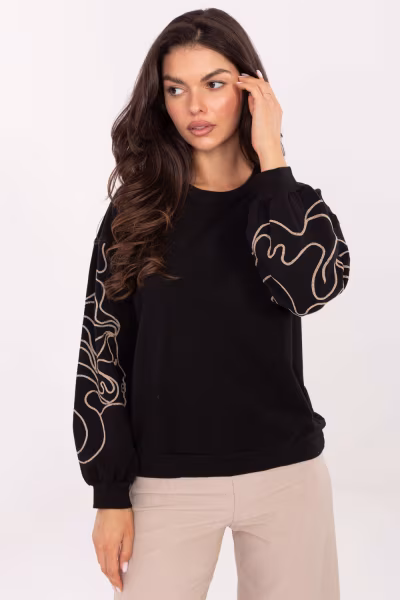 Bluza Damska Model RV-BZ-A176.56 Black - Relevance — zdjęcie 1