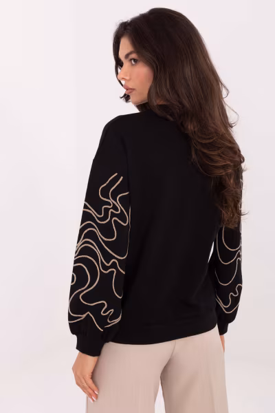 Bluza Damska Model RV-BZ-A176.56 Black - Relevance — zdjęcie 3