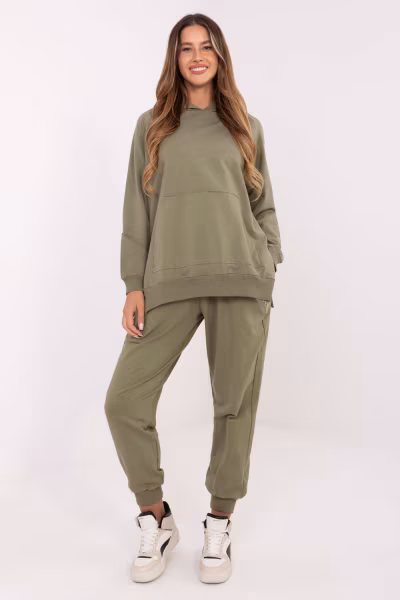 Bluza Damska Model RV-BL-A168.18 Khaki - Relevance — zdjęcie 2