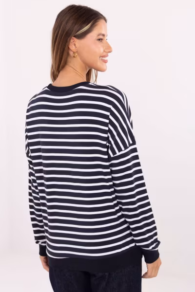Bluzka Model RV-BZ-A901.55 Navy - Relevance — zdjęcie 3