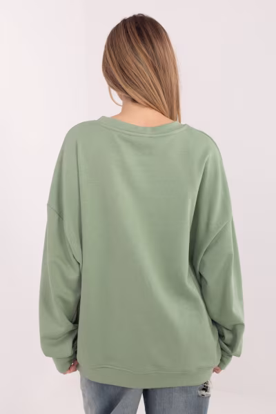 Bluza Damska Model RV-BL-A1182.46 Pistacja - Relevance — zdjęcie 3
